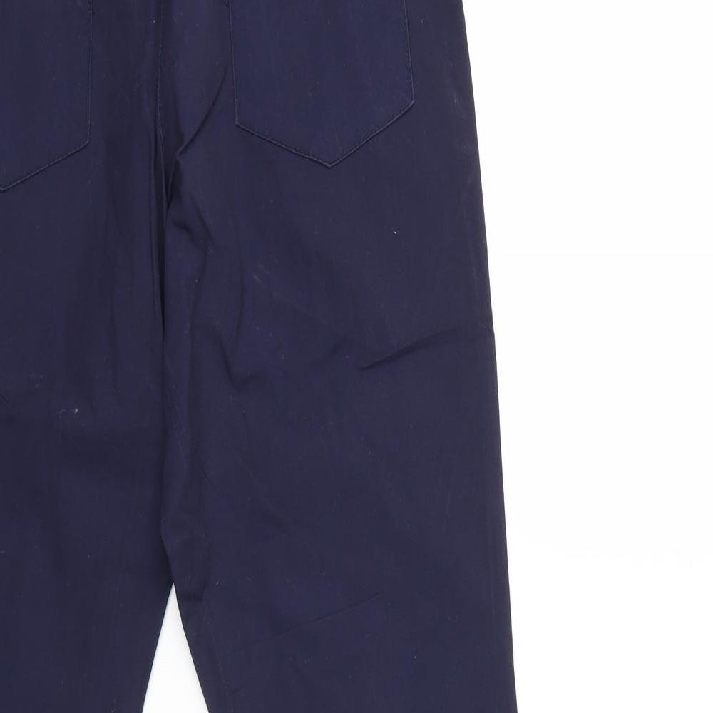 Womens UK Size 8 NEXT Regular Fit  Blue Trousers