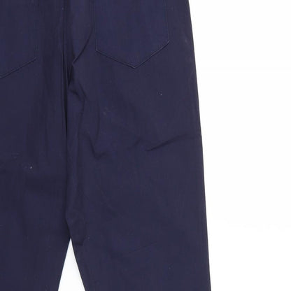 Womens UK Size 8 NEXT Regular Fit  Blue Trousers