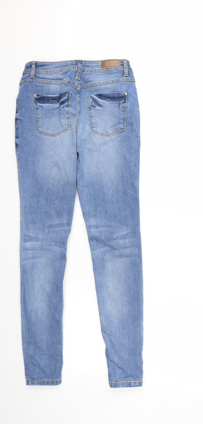 Womens UK Size 29 in JDY Denim Regular Fit Skinny Blue Jeans