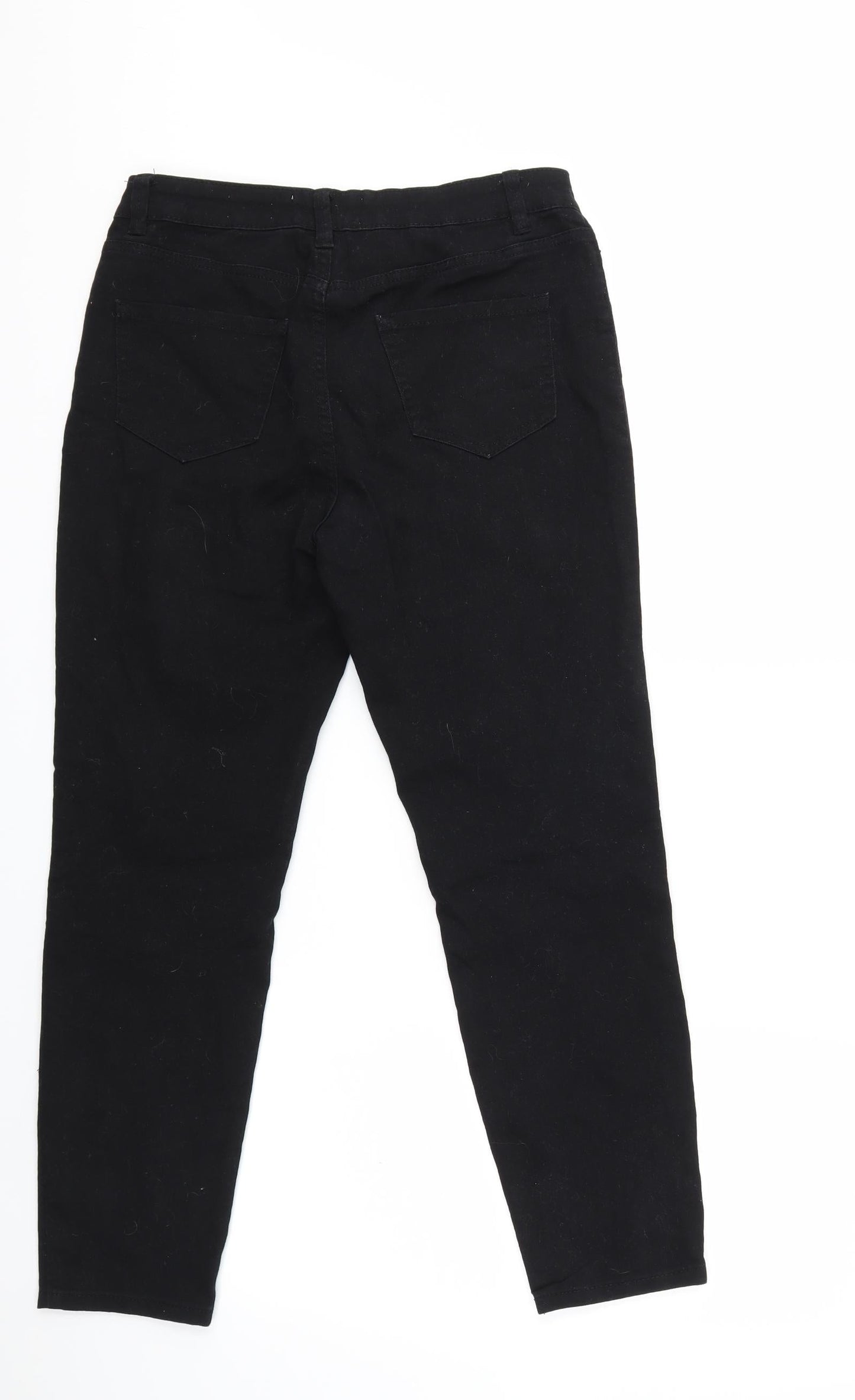 New Look Womens Black  Denim Skinny Jeans Size 10 L27 in