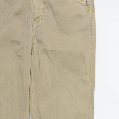Womens UK Size 30 in Street One Regular Fit  Beige Trousers