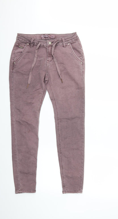 Sublevel Womens Pink  Denim Skinny Jeans Size S L27 in