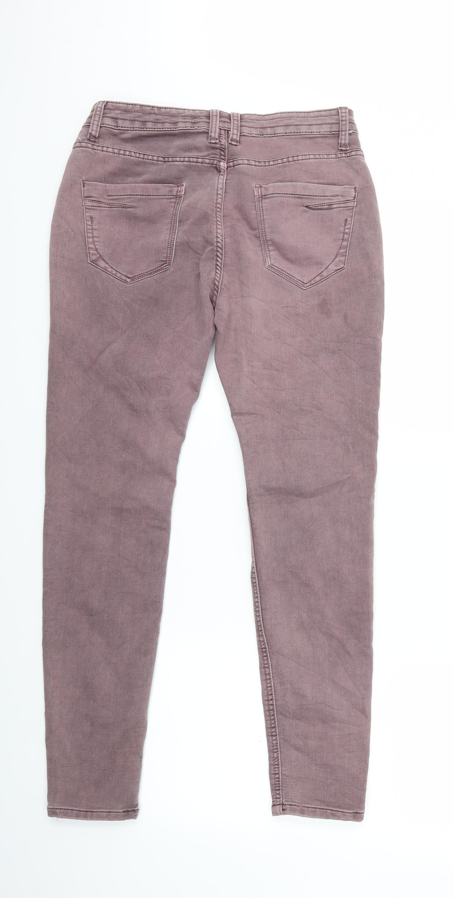 Sublevel Womens Pink  Denim Skinny Jeans Size S L27 in