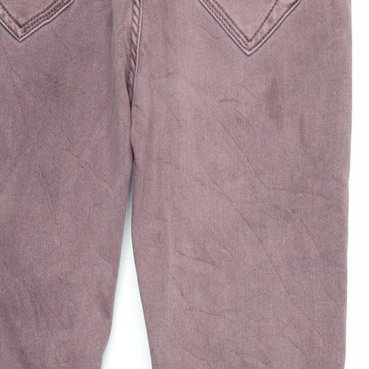 Sublevel Womens Pink  Denim Skinny Jeans Size S L27 in