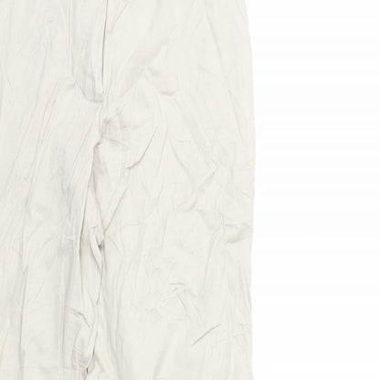 Womens UK Size 30 in Preworn Regular Fit  Beige Trousers