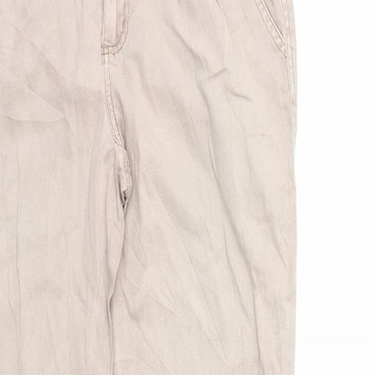 NEXT Womens Pink  Denim Skinny Jeans Size 12 L30 in