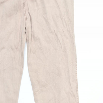 NEXT Womens Pink  Denim Skinny Jeans Size 12 L30 in