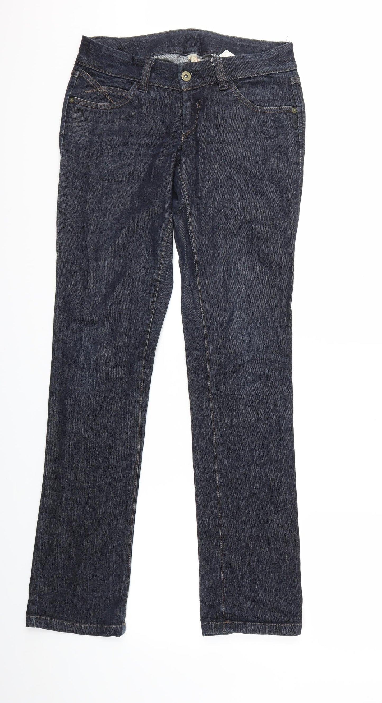 Womens UK Size 30 in VERO MODA Regular Fit Straight Blue Jeans