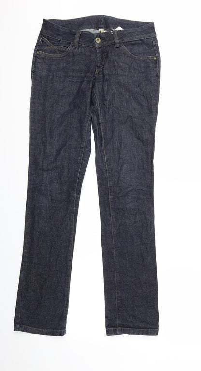 Womens UK Size 30 in VERO MODA Regular Fit Straight Blue Jeans
