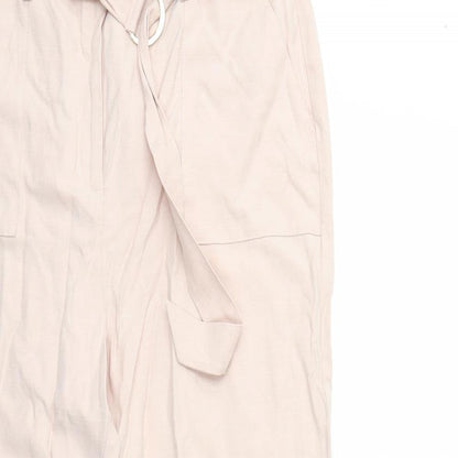 Per Una Womens Pink   Trousers  Size 16 L23 in