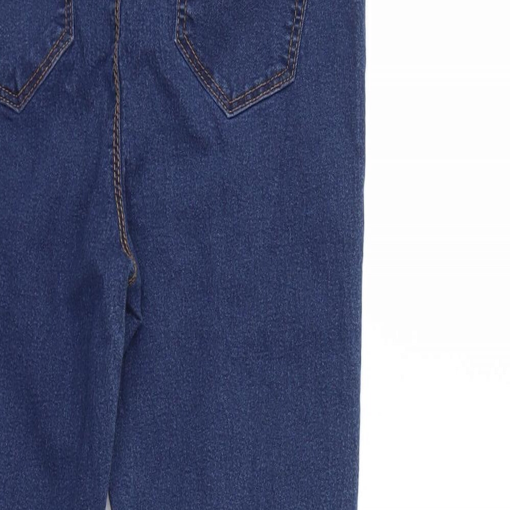 Denim & Co. Womens Blue  Denim Skinny Jeans Size 14 L25 in