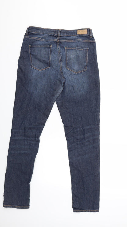 Mens UK Size 30 in Preworn Regular Fit Straight Blue Jeans
