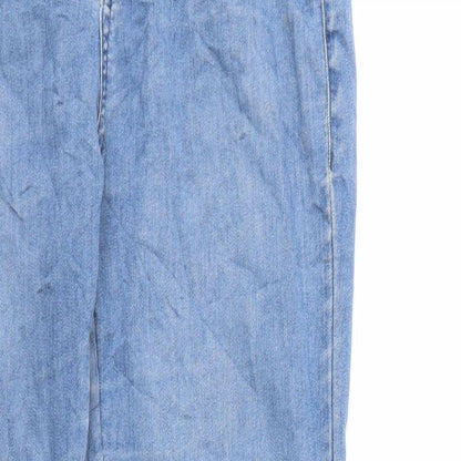 Denim & Co. Womens Blue  Denim Skinny Jeans Size 12 L29 in