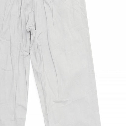 Womens UK Size 29 in Preworn Regular Fit  Grey Trousers
