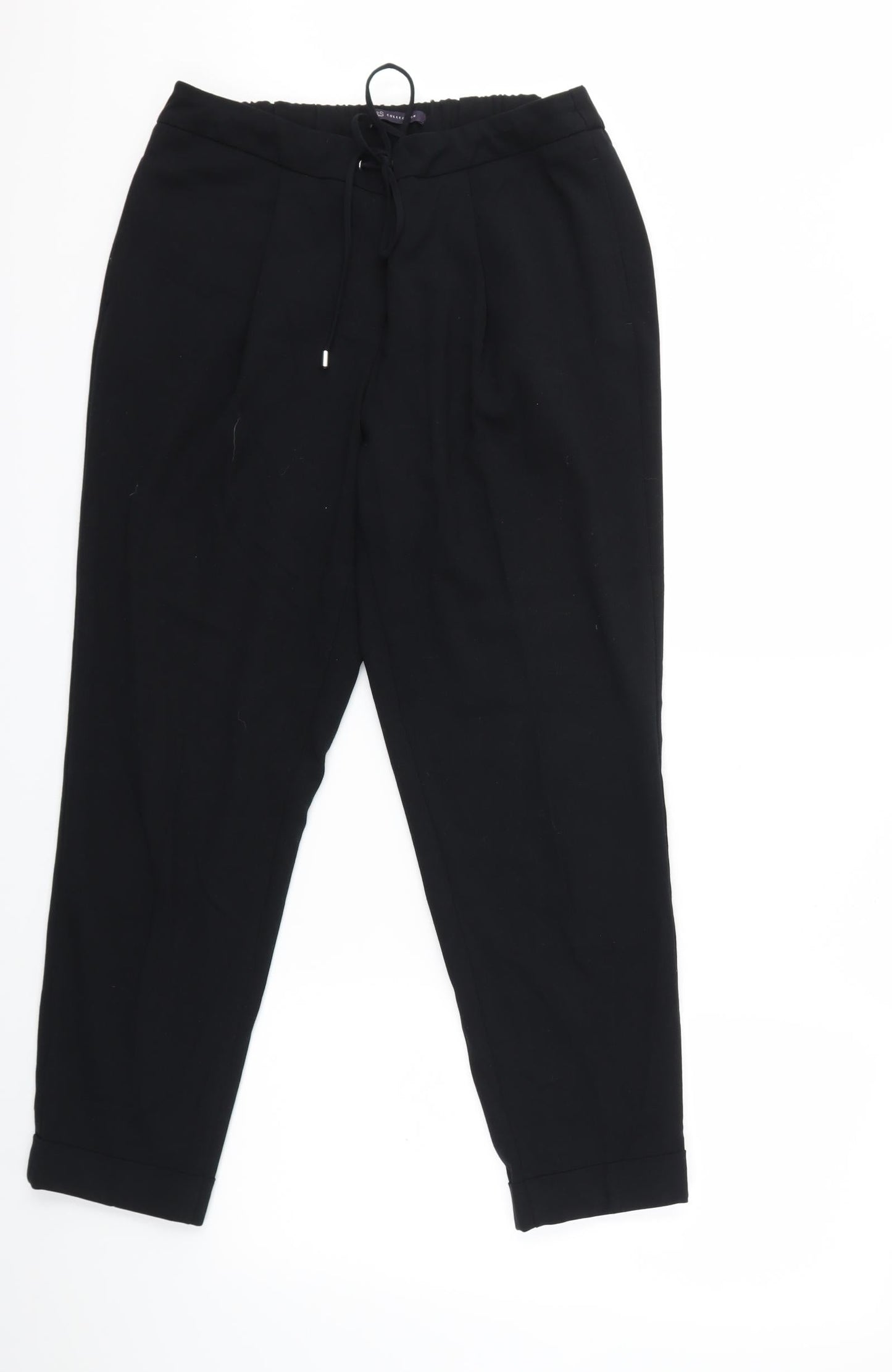 Womens UK Size 14 Marks and Spencer Regular Fit  Black Trousers