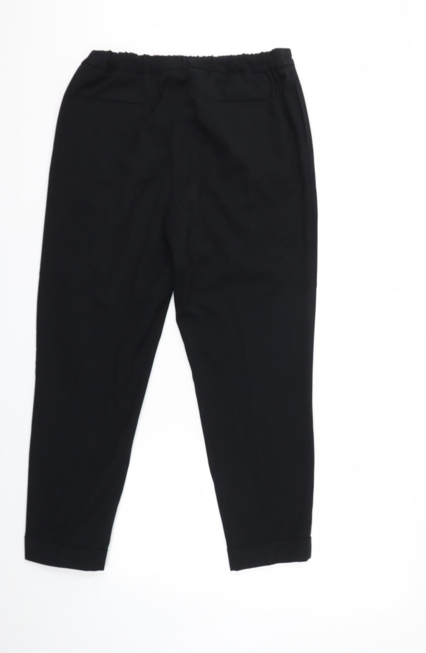 Womens UK Size 14 Marks and Spencer Regular Fit  Black Trousers