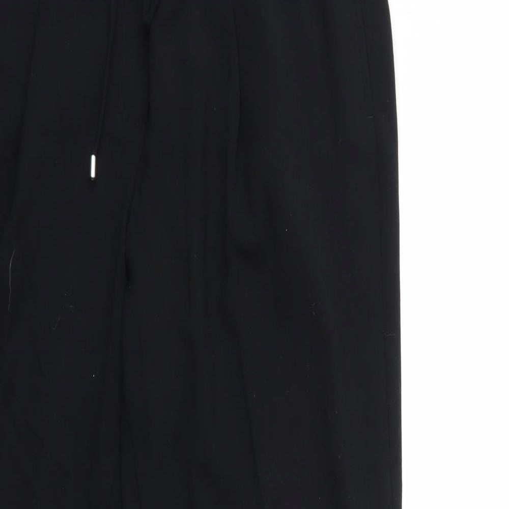 Womens UK Size 14 Marks and Spencer Regular Fit  Black Trousers