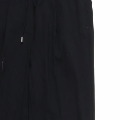 Womens UK Size 14 Marks and Spencer Regular Fit  Black Trousers