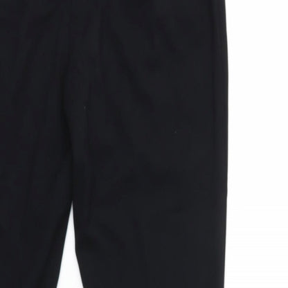 Womens UK Size 14 Marks and Spencer Regular Fit  Black Trousers