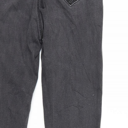 One Love Womens Grey  Denim Skinny Jeans Size M L27 in