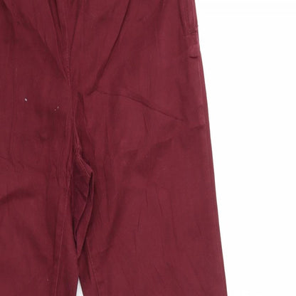 Womens UK Size 10 H&M Regular Fit Skinny Red Jeans
