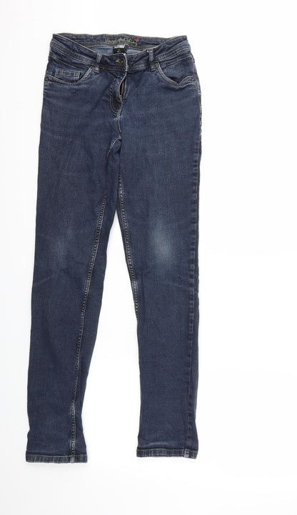 Womens UK Size 10 Up Fashion Regular Fit Skinny Blue Jeans