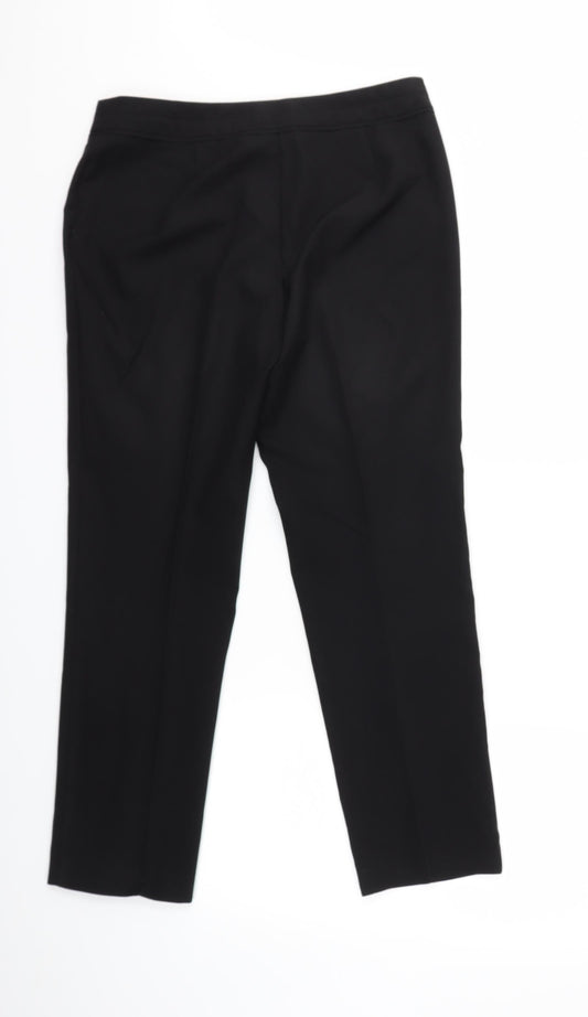 F&F Womens Black   Trousers  Size 10 L26 in