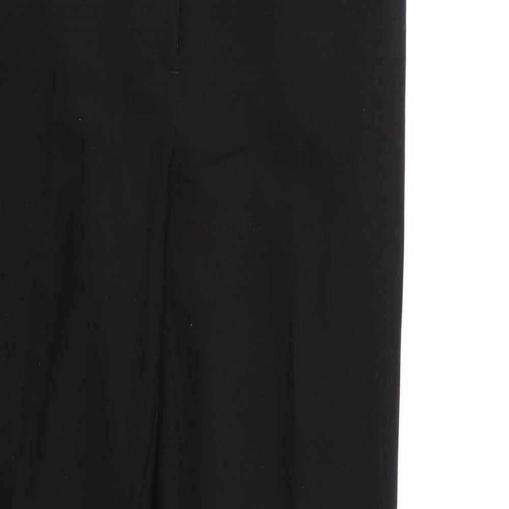 Womens UK Size 10 F&F Regular Fit  Black Trousers