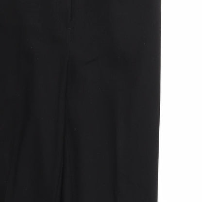 Womens UK Size 10 F&F Regular Fit  Black Trousers