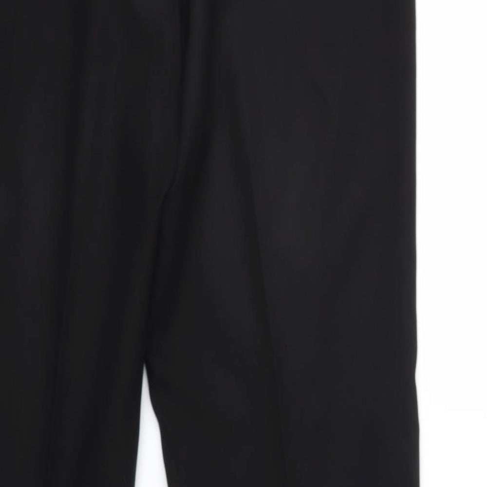 Womens UK Size 10 F&F Regular Fit  Black Trousers