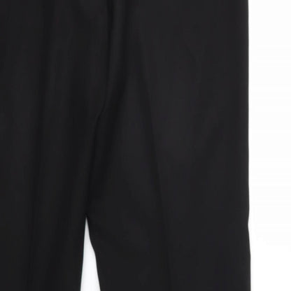 Womens UK Size 10 F&F Regular Fit  Black Trousers