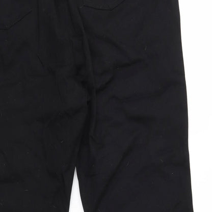 Denim Essentials Womens Black   Trousers  Size 30 L26 in