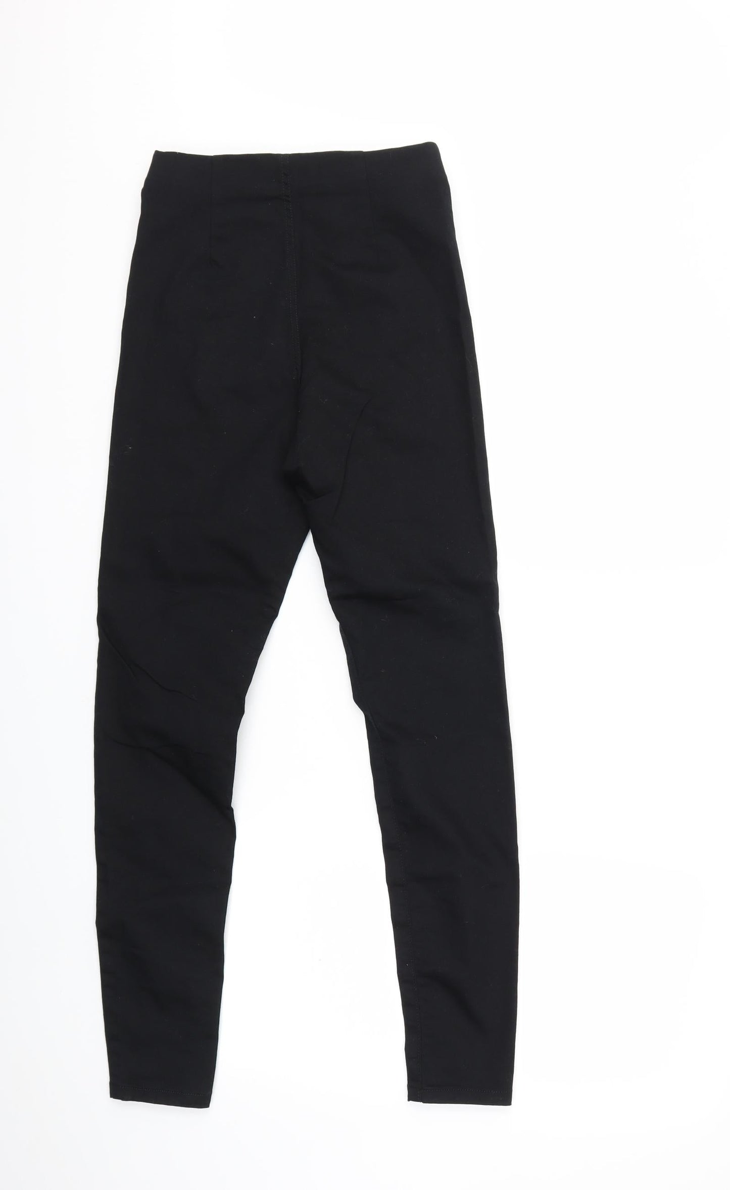 F&F Womens Black  Denim Jegging Jeans Size 8 L28 in