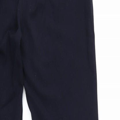 Womens UK Size 16 Marks and Spencer Regular Fit  Blue Trousers