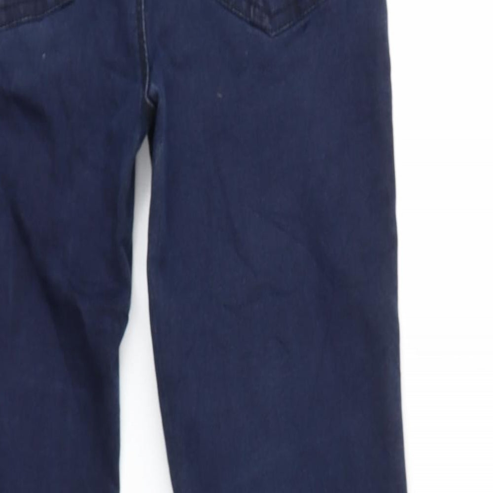 Womens UK Size 10 Preworn Regular Fit Skinny Blue Jeans