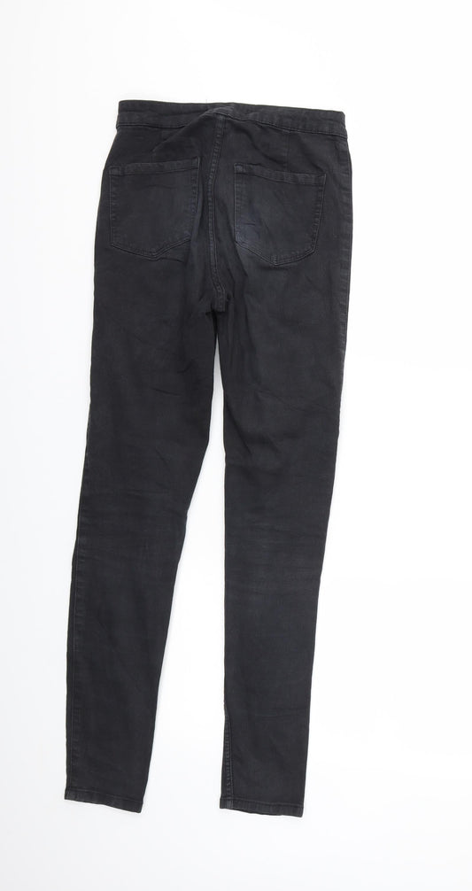 Womens UK Size S Sinsay Regular Fit Skinny Black Jeans