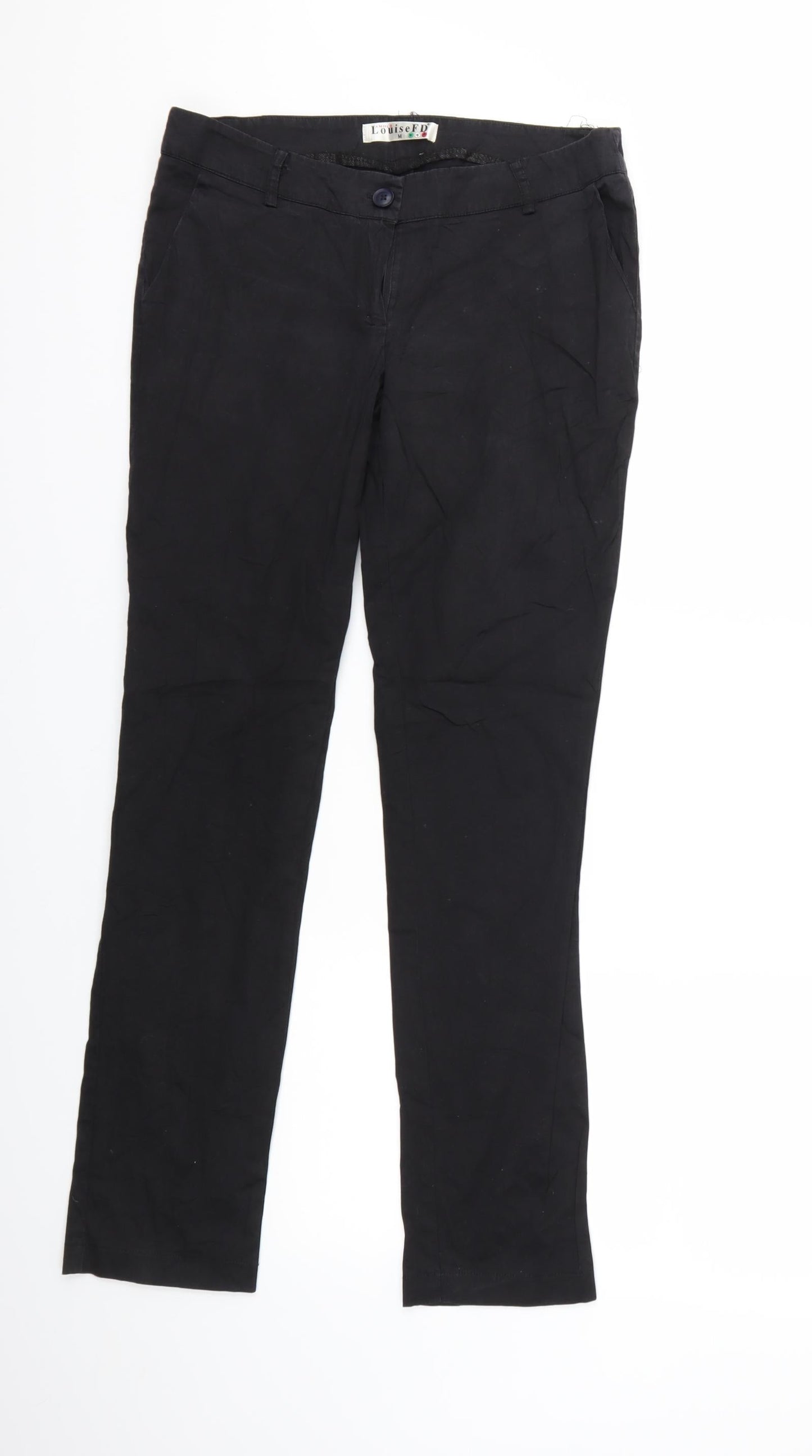 louise fm Womens Black   Trousers  Size M L29 in