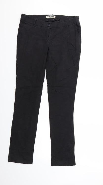 louise fm Womens Black   Trousers  Size M L29 in