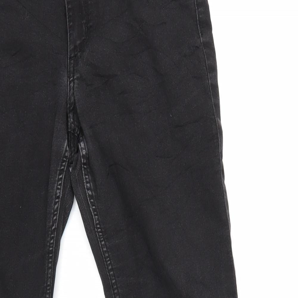 H&M Girls Black  Denim Skinny Jeans Size 12 Years
