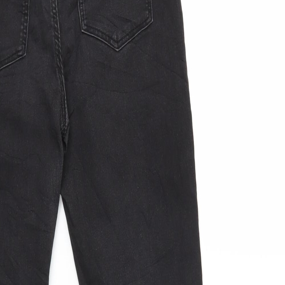H&M Girls Black  Denim Skinny Jeans Size 12 Years