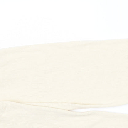 Womens UK Size S Boohoo Regular Fit Jogger Beige Trousers