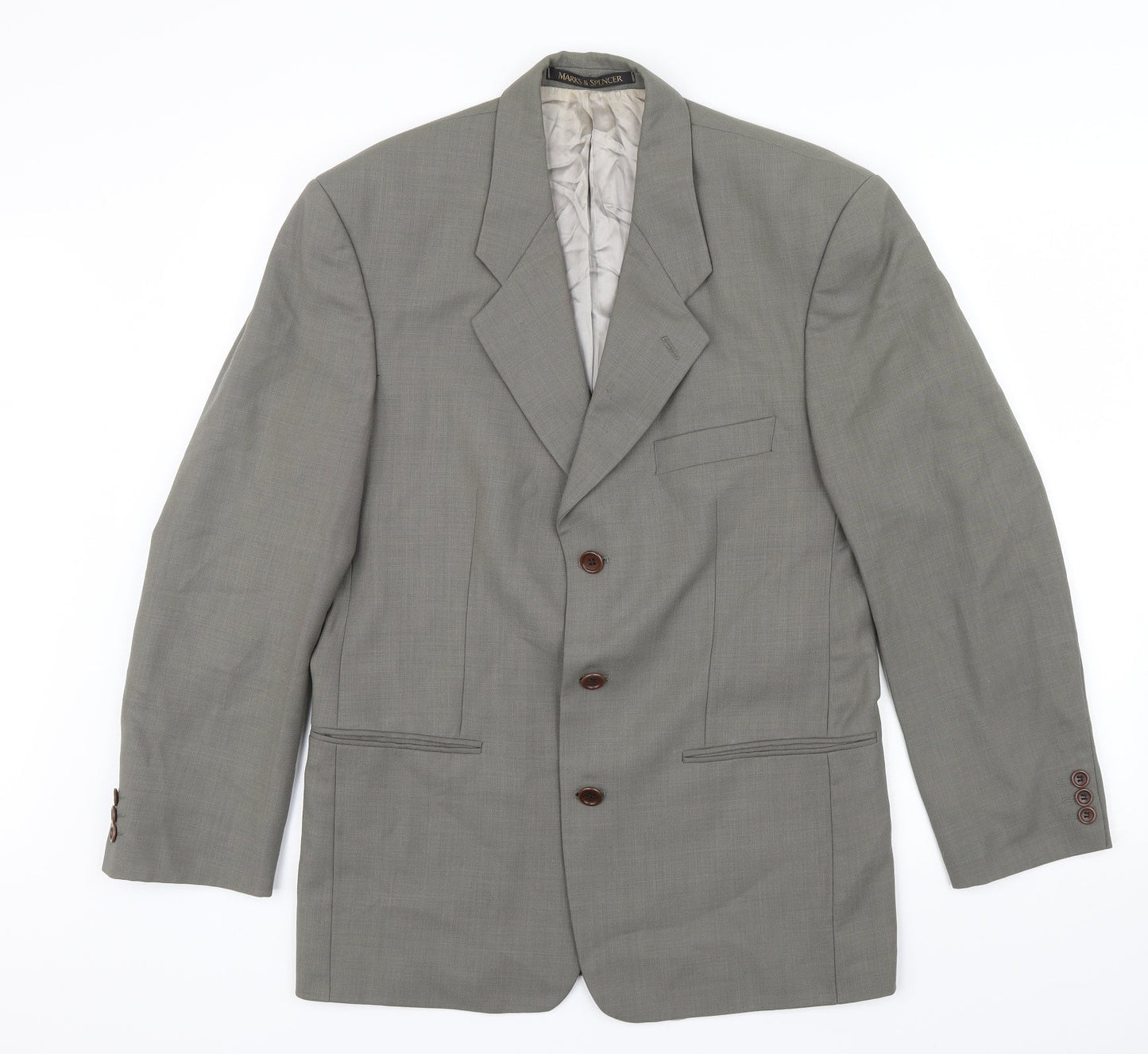 Mens UK Size 36 M&S Grey Jacket
