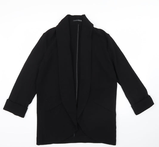 Primark Womens Black   Jacket  Size 10  - front pockets