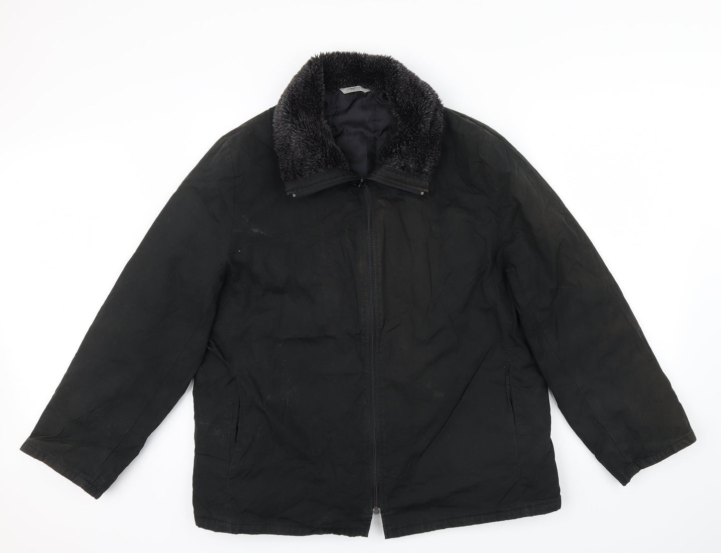 Womens UK Size 18 M&S Black Jacket