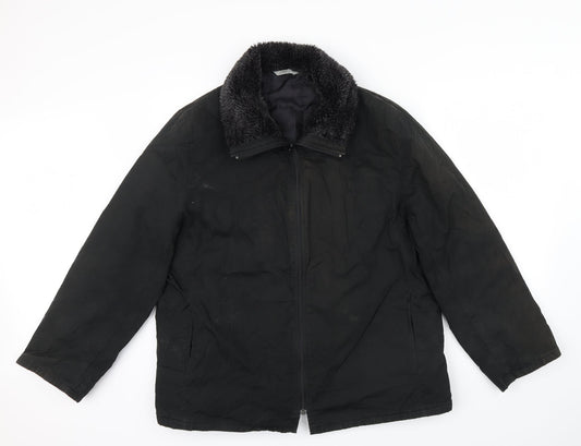 Womens UK Size 18 M&S Black Jacket