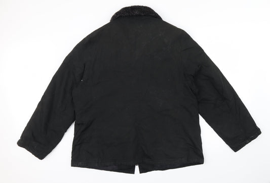 Womens UK Size 18 M&S Black Jacket