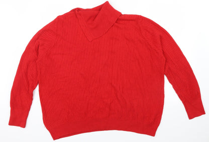 Marks & Spencer Womens Purple   Pullover Jumper Size 20