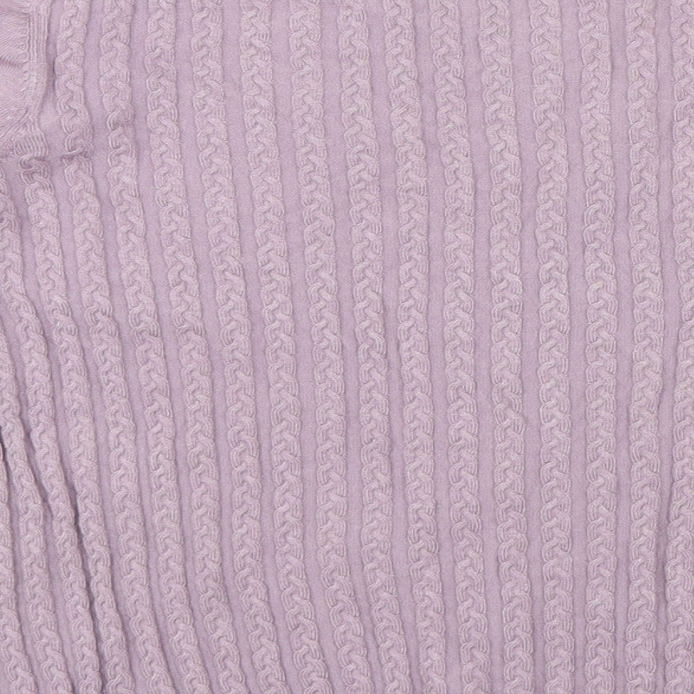 Tu Womens Purple   Cape Jumper Size 16