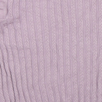Tu Womens Purple   Cape Jumper Size 16