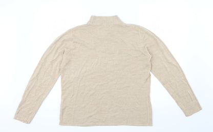 Bonmarché Womens Beige Pullover Jumper Size M